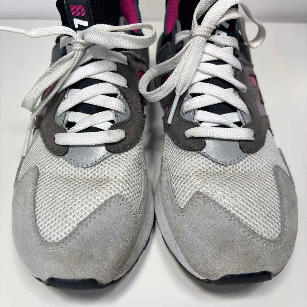 New Balance 997s Abzorb Gray‎ Pink Teal South Beach Running Shoes Sneakers 8 - Picture 4 of 12